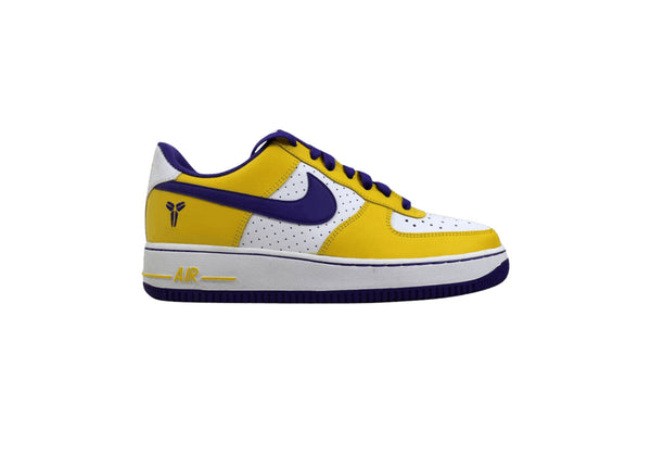 AIR FORCE 1 KOBE BRYANT 2 RIGHT FOOT DISPLAYS 4.5 SOLE YELLOWING ON 1 SHOE