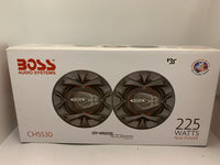Boss 5.25 225 watts 3 way speakers