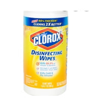 CLOROX BRAND DISINFECTANT WIPES LOROX BRAND DISINFECTANT 75/80CT