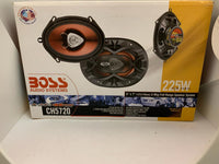 BOSS 5X7 225 WATT 2 WAY SPEAKERS CH5720
