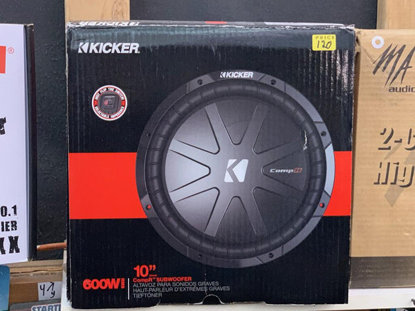 KICKER COMPR 10 inch 600 RMS watt SUBWOOFER – N-STOCK.NET by SNEAKERTRAP