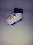 NEW AIR JORDAN RETRO 6 SPORT BLUE TODDLER