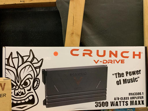 CRUNCH 3500 Watt amplifier class A&B monoblock