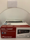 PIONEER 200 WATT CD PLAYER W AUX, REMOTE CONTROL DEH-150MP