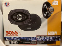 Boss 6x9 5 Way 600 watt speakers