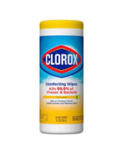 CLOROX DISINFECTANT WIPES 35 CT