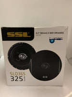 SSL 6.5 inch speakers 325 watt 3 way