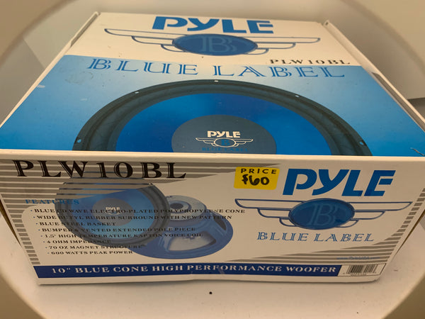PYLE BLUE LABEL 10 inch SUBWOOFER 600 watts single