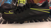 NIKE HYPERVENOM SOCCER CLEATS LAST ONE SZ 3.5Y GS