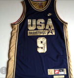 NIKE MICHAEL JORDAN 92 OLYMPIC DREAM TEAM SPECIAL EDITION BLACK/GOLD JERSEY XXL
