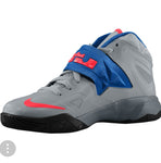 LEBRON ZOOM SOLDIER 7 GREY CRIMSON GS