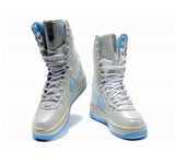 WOMENS NIKE AIR FORCE 1 6" HI Discolored floor model