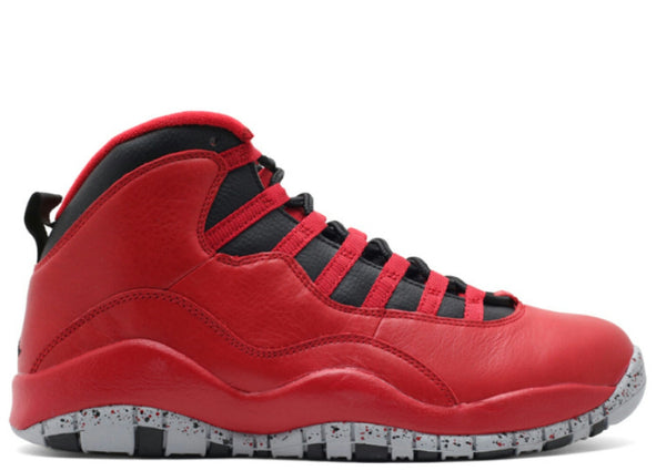 AIR JORDAN RETRO 10 BULLS OVER BROADWAY GYM RED GS