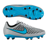 NIKE JR MAGISTA ONDA FG SOCCER CLEATS WOLF GREY TURQUOISE LAST ONE SZ 5Y GS