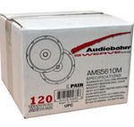 AUDIOBAHN 6.5 120 WATT SPEAKERS AMS5610M