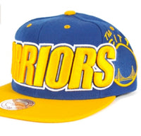 MITCHELL & NESS GOLDEN STATE WARRIORS SNAP BACK HAT