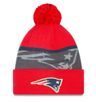 NEW ERA NEW ENGLAND PATRIOTS GOLD FOIL KNIT WINTER HAT