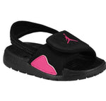 JORDAN HYDRO 3 SANDAL BLACK VIVID PINK TODDLER