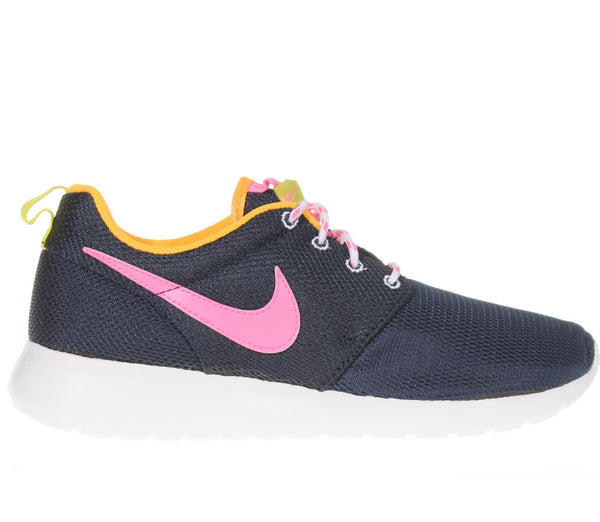 NIKE ROSHE RUN NAVY PINK GS