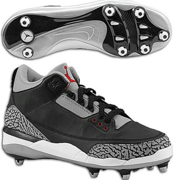 AIR JORDAN RETRO 3 FOOTBALL CLEAT MENS 11.5