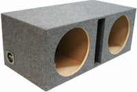 10" DUAL VENTED MDF SUBWOOFER BOX