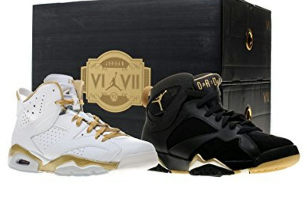 AIR JORDAN RETRO 6 & 7 GOLD MOMENTS PACK